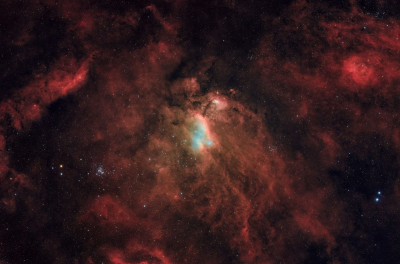 Astrofotografía de IC4628 widefield en la categoría IC4628