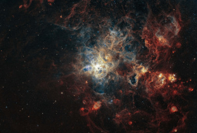 Astrofotografía de NGC2070 - Nebulosa Tarántula completa en narrowband en la categoría NGC2070