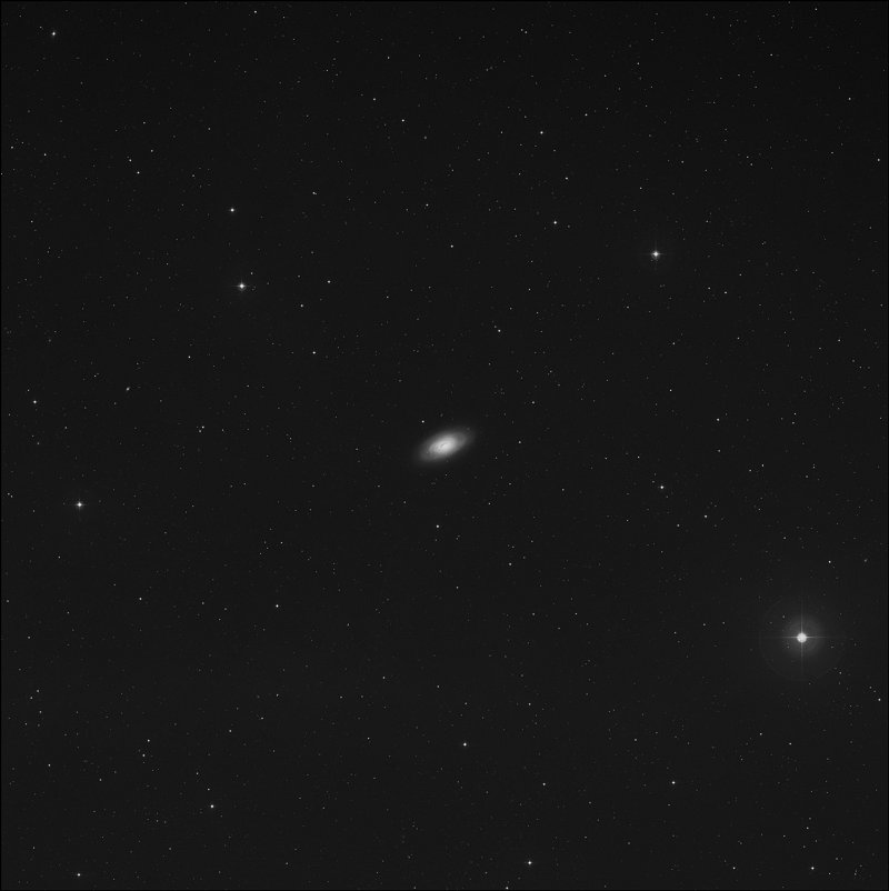 Galaxia del Ojo Negro, Galaxia del Mal de Ojo