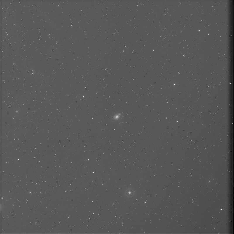 Galaxia del Girasol Brillante