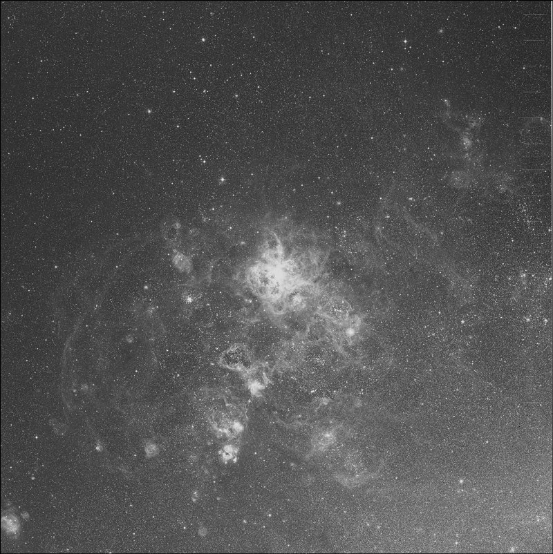 NGC 2070 - Cúmulo 30 Doradus, Nebulosa de la Tarántula