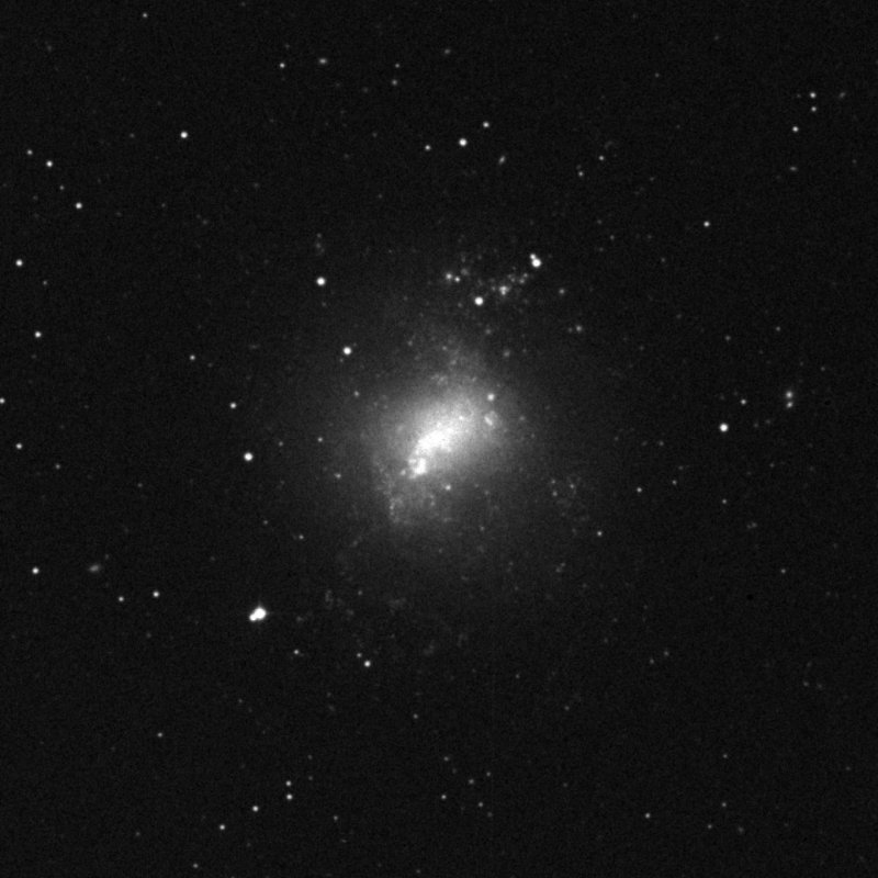 Galaxia del Polvo Estelar - Zoom
