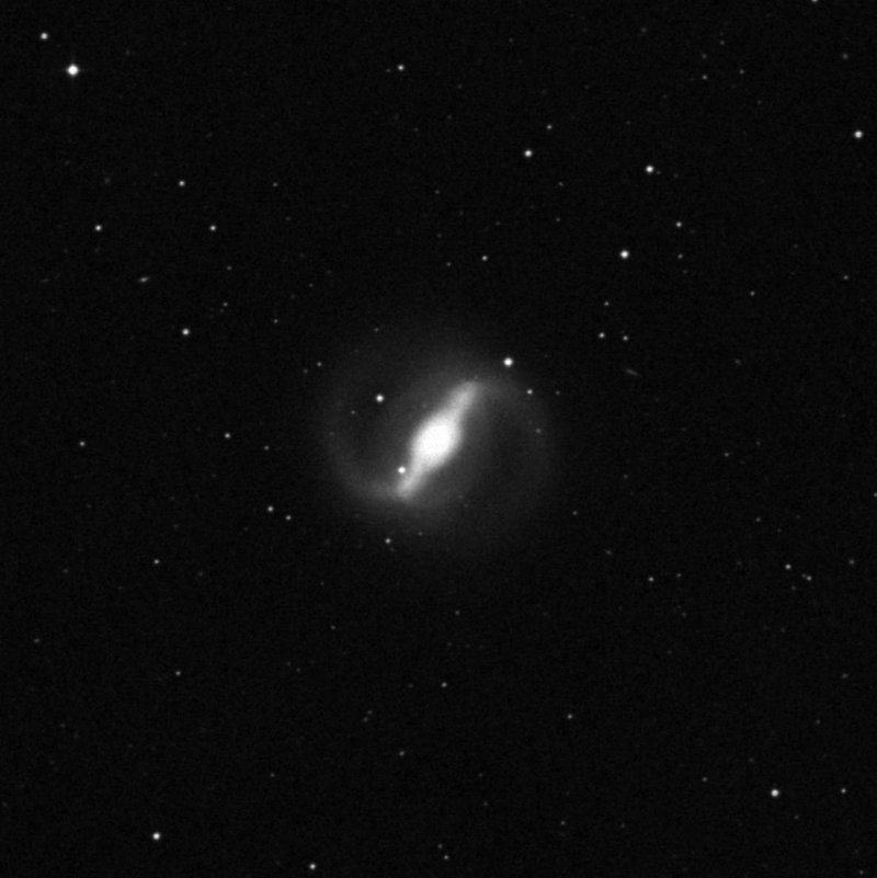Galaxia del Anillo de Fuego - Zoom