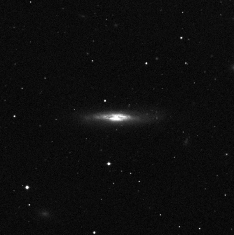 Galaxia del Pez de la Virgen - Zoom