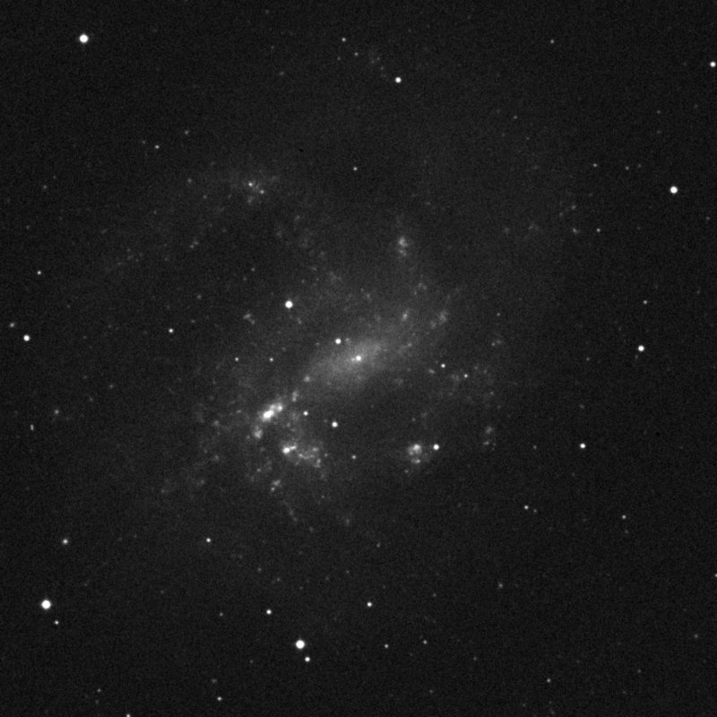 Galaxia Seyfert de baja luminosidad - Zoom