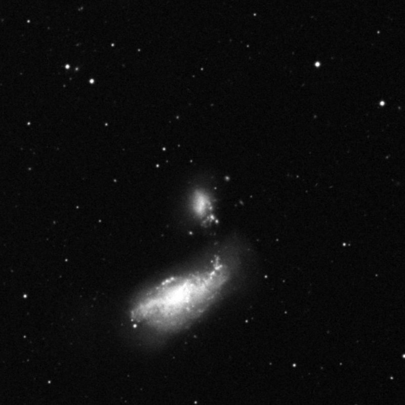 Galaxia del Capullo - Zoom