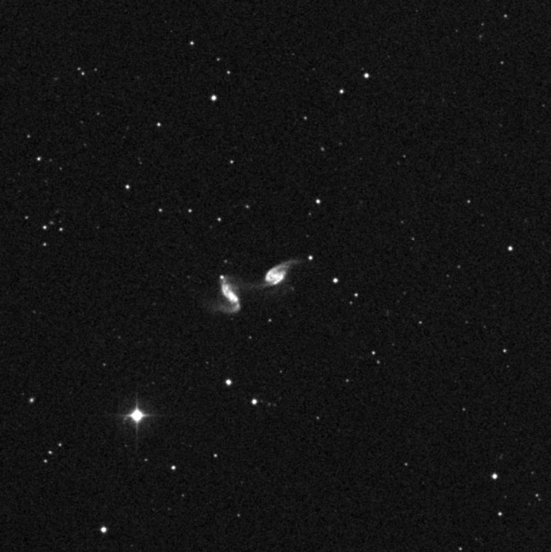 NGC 5257 - Zoom