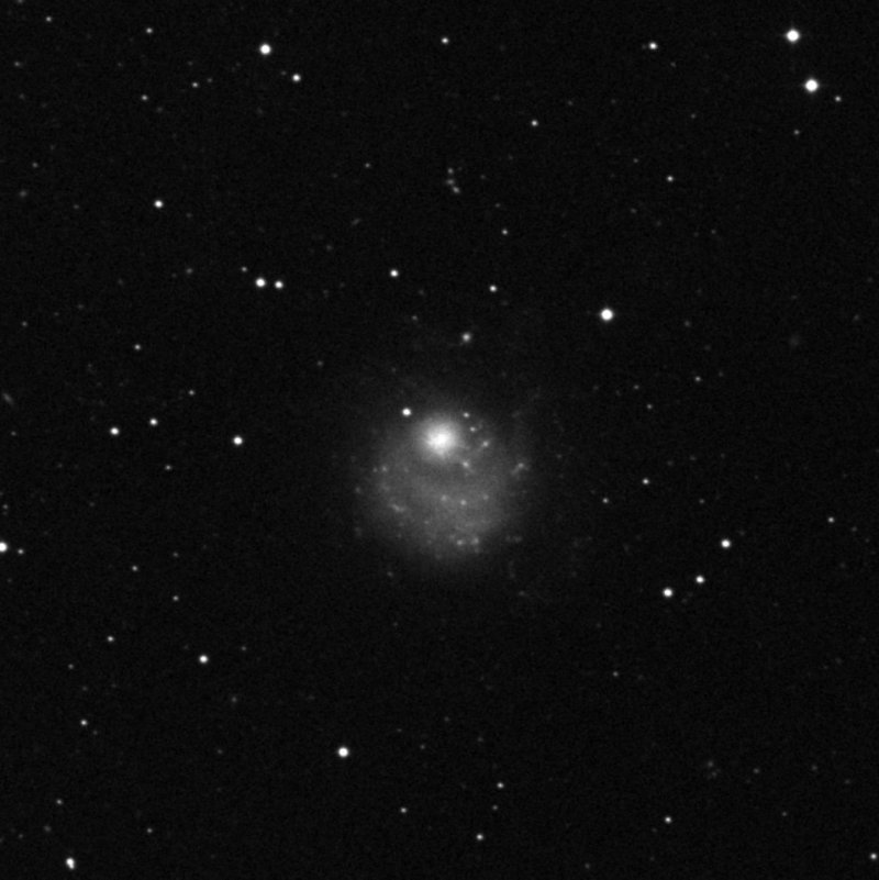 Galaxia del Molinillo Deformada - Zoom