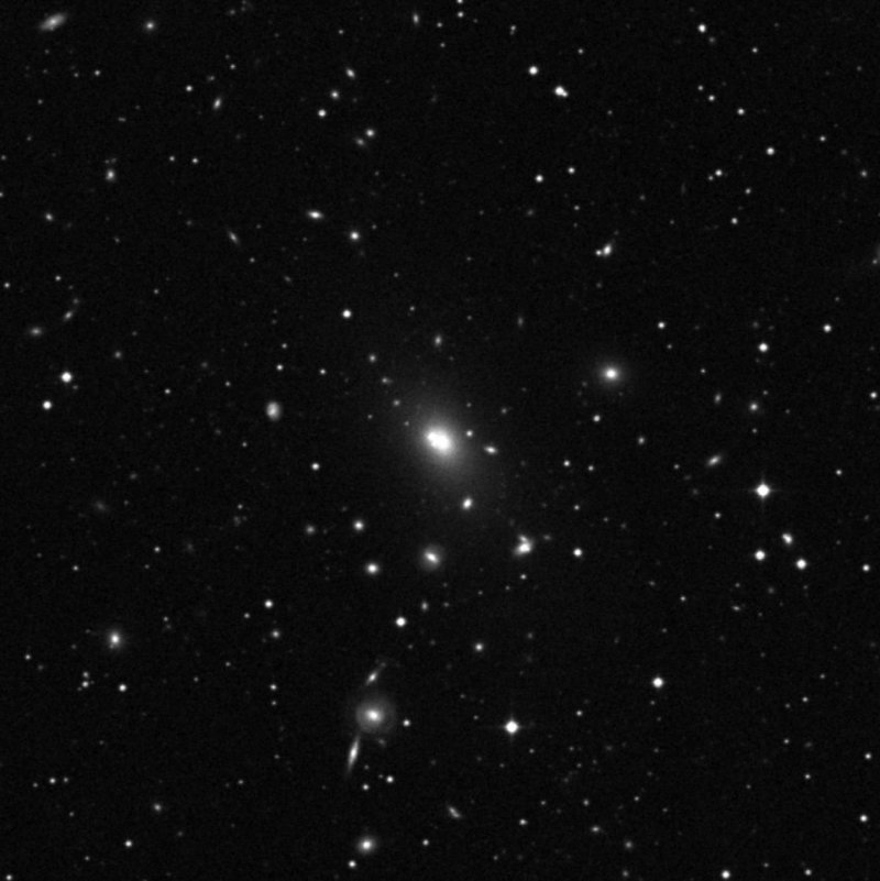 NGC 6166 - Zoom