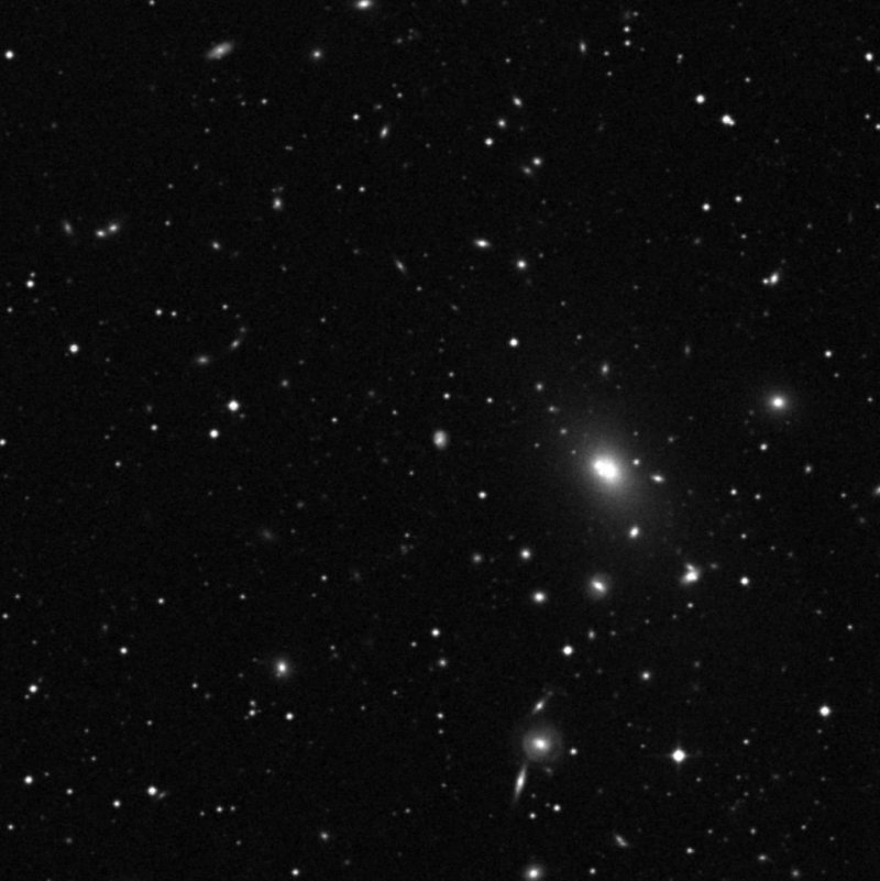 NGC 6166 - Zoom
