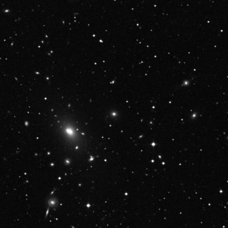 NGC 6166 - Zoom