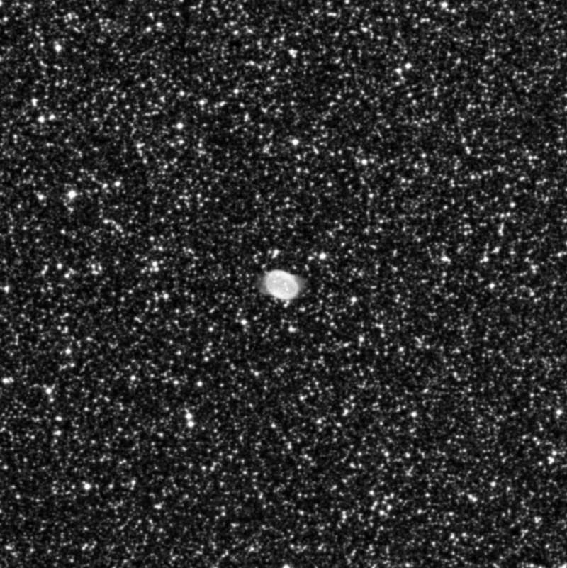 Nebulosa del Anillo Azul - Zoom