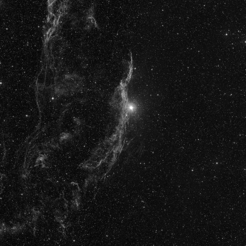 Bucle del Cisne / Nebulosa del Velo - Zoom