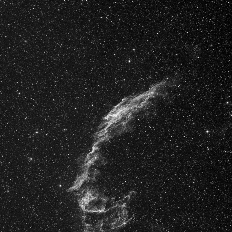 Bucle del Cisne / Nebulosa del Velo - Zoom