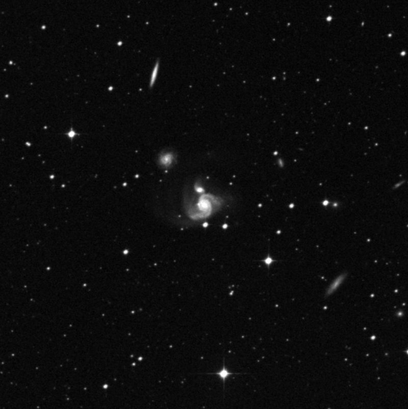 NGC 7214 - Zoom
