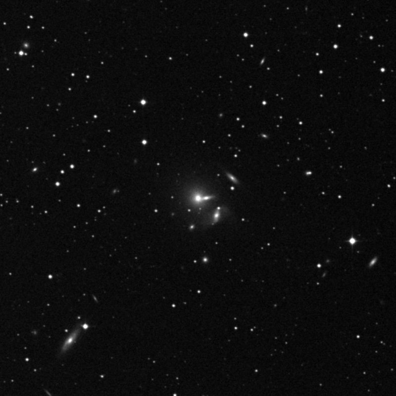 NGC 7436 - Zoom