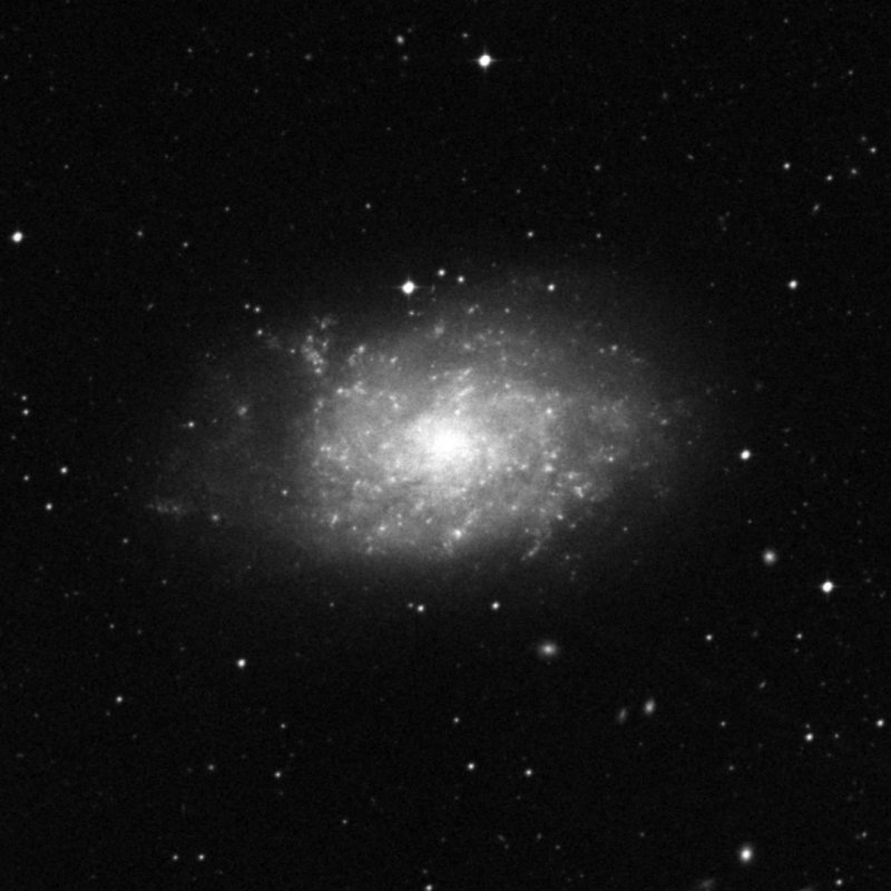 Galaxia del Molinillo de Plata - Zoom