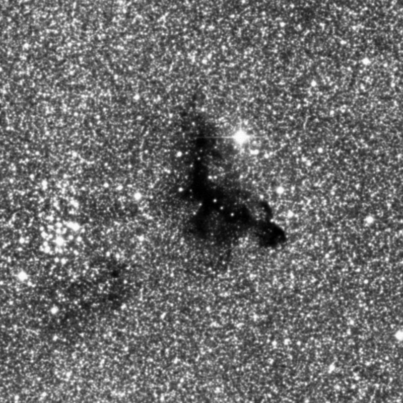 Barnard 86, Ink Spot - Zoom