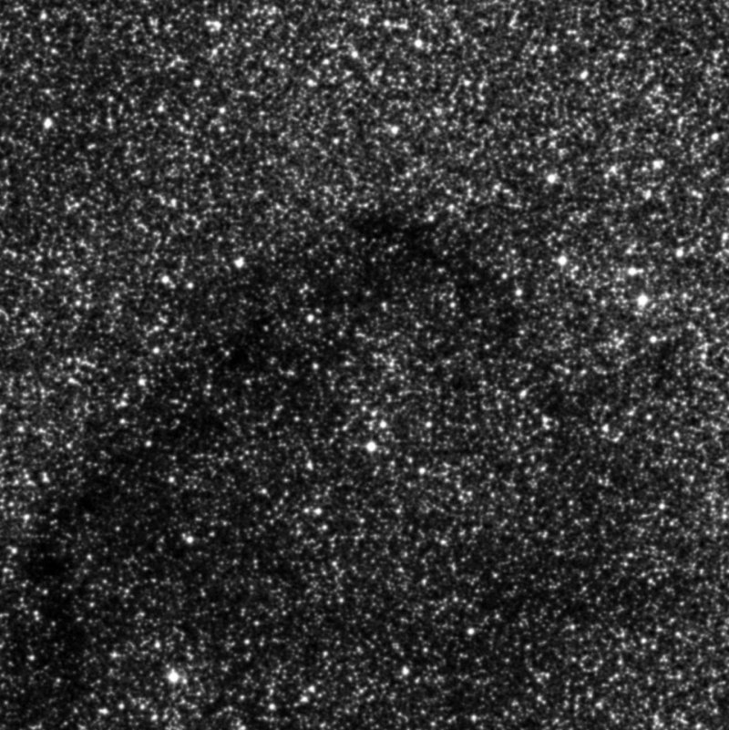 Barnard 87, Parrot's Head Nebula - Zoom