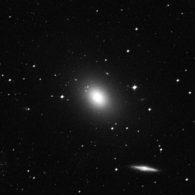 Galaxia del Ojo de Pac-Man - Zoom