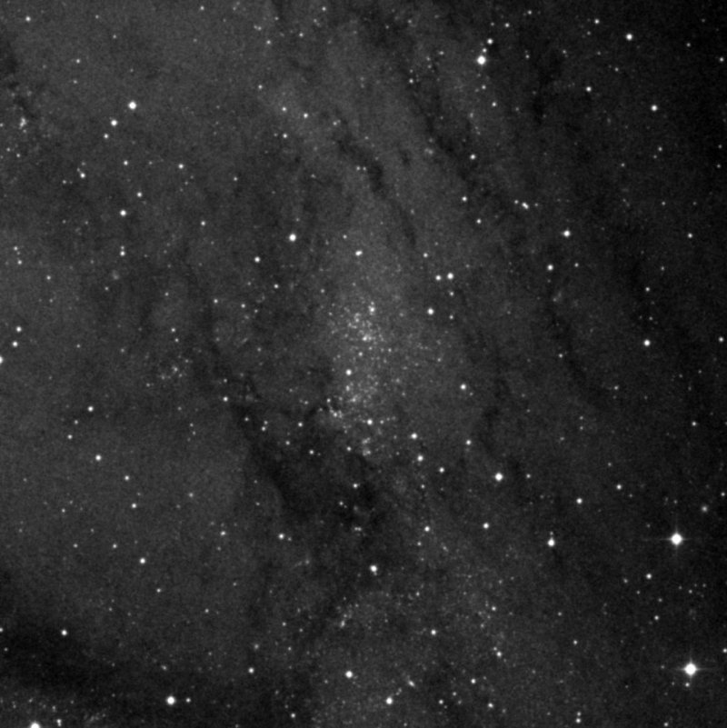 Nube Estelar de Andrómeda - Zoom