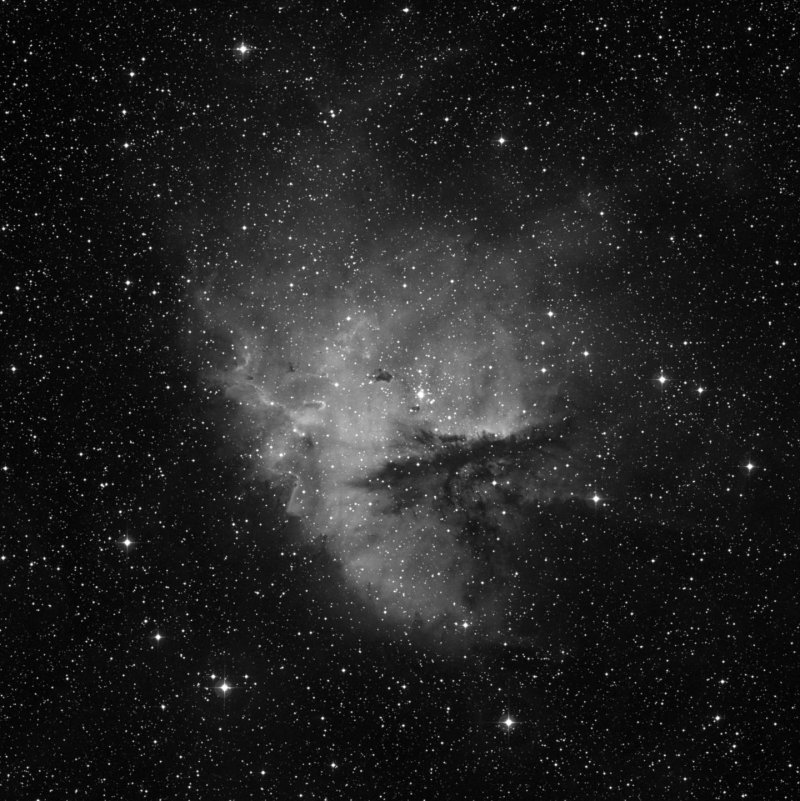 Nebulosa Pacman - Zoom