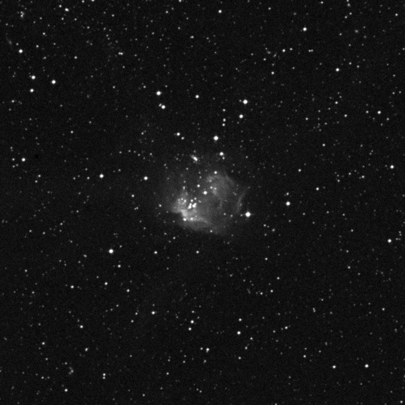 Cúmulo del Cometa del Diablo - Zoom