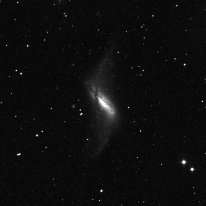 NGC 660 - Zoom