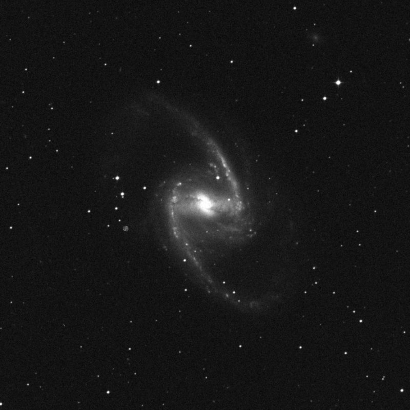 Gran Galaxia Espiral Barrada - Zoom