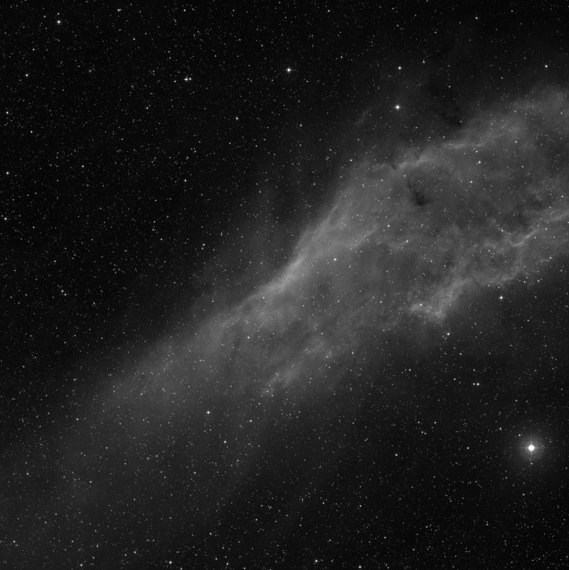 Nebulosa California - Zoom