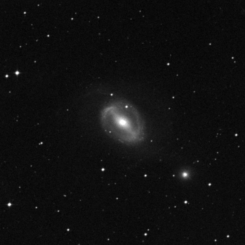Galaxia del Ojo del Pavo Real - Zoom