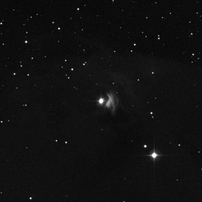 Nebulosa de Hind, Nebulosa Variable de Hind - Zoom