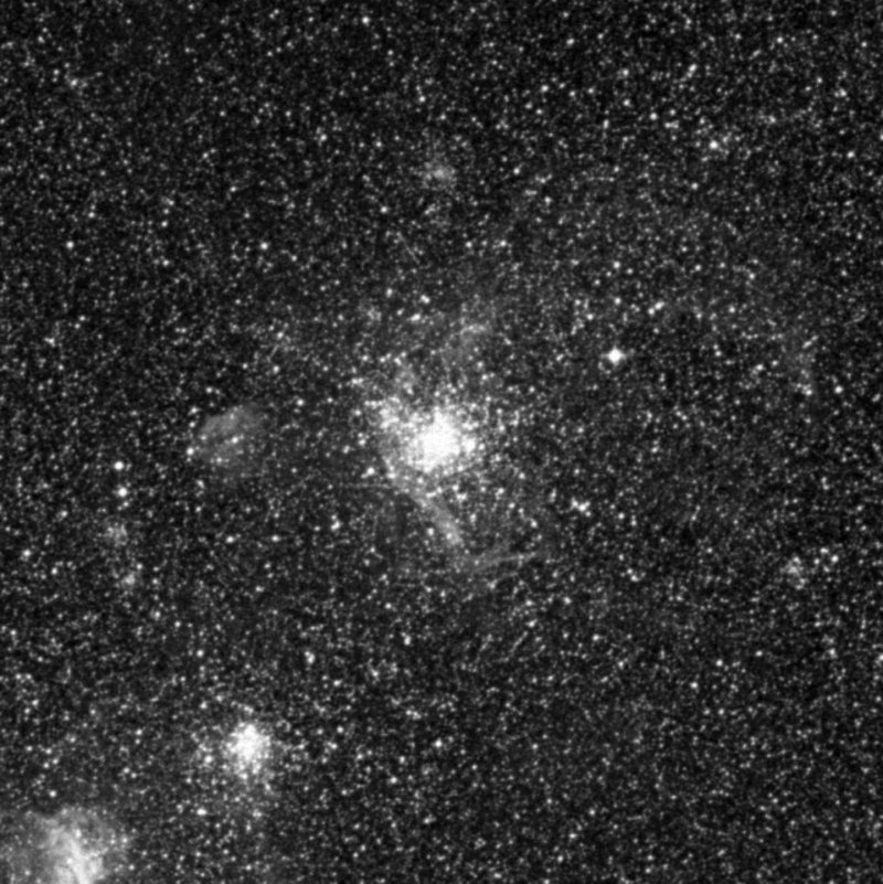 NGC 1850 - Zoom