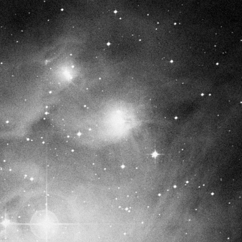 Nebulosa del Hombre Corriendo - Zoom