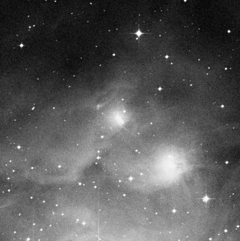Nebulosa del Hombre Corriendo - Zoom