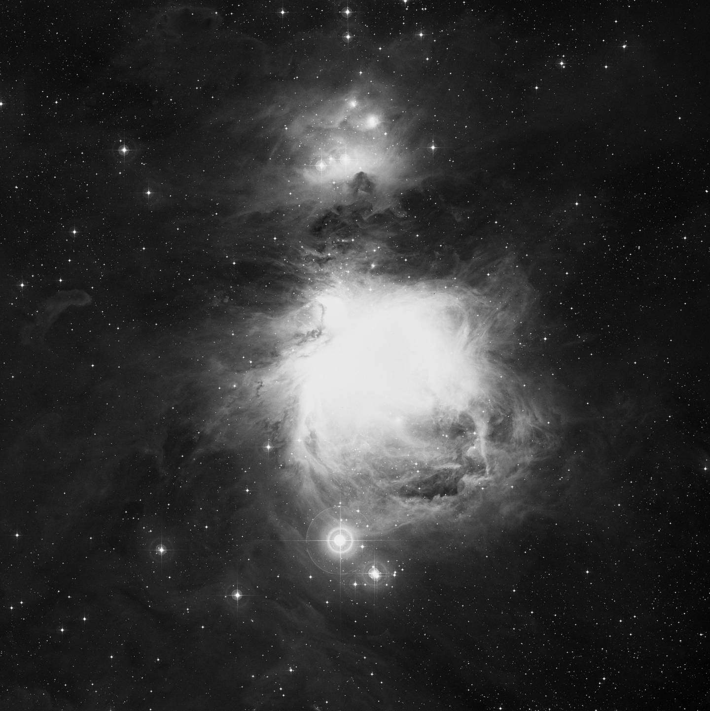 Messier 42 - Gran Nebulosa de Orión, Nebulosa de Orión