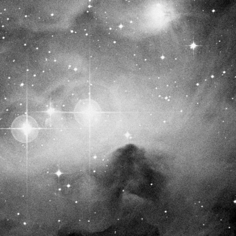 Nebulosa del Corredor - Zoom