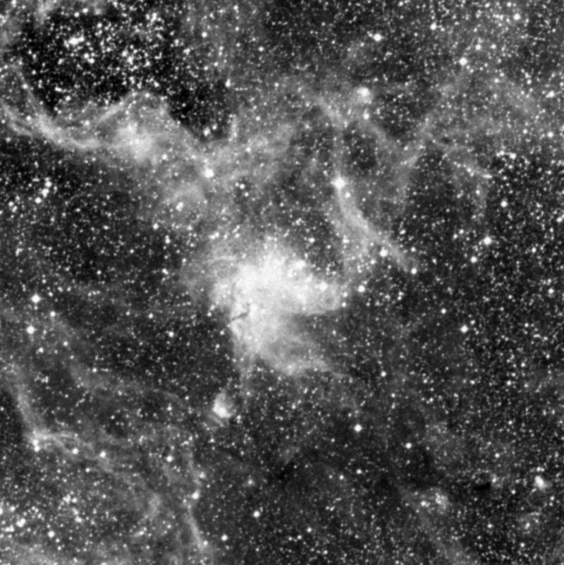 NGC 2074 - Zoom