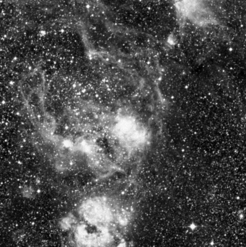 Nebulosa Cabeza de Fantasma - Zoom