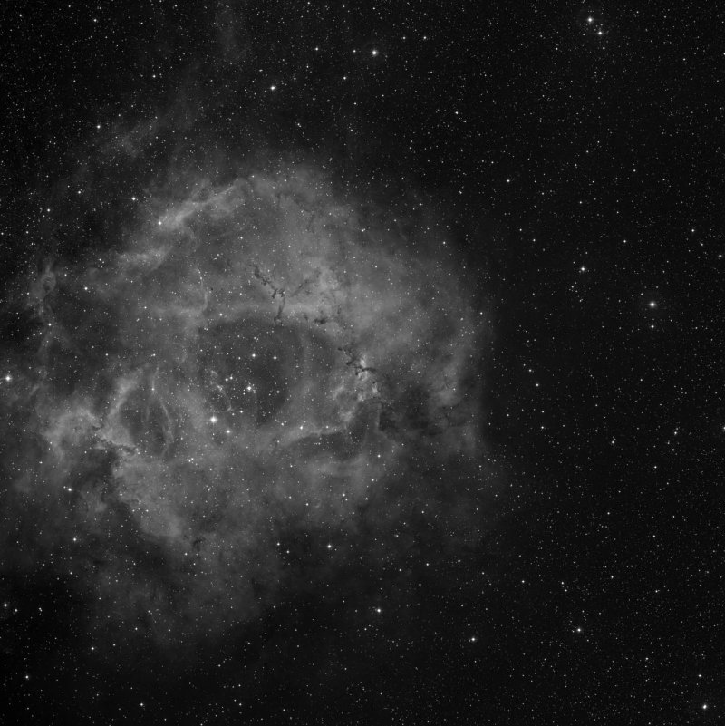 Nebulosa de la Roseta - Zoom