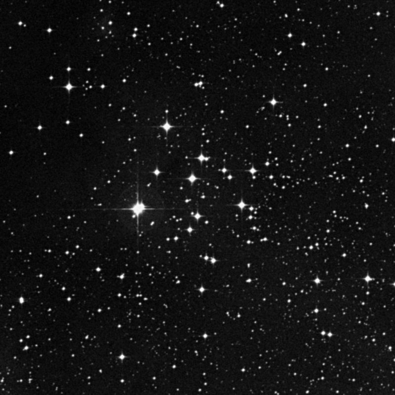 NGC 2343 - Zoom
