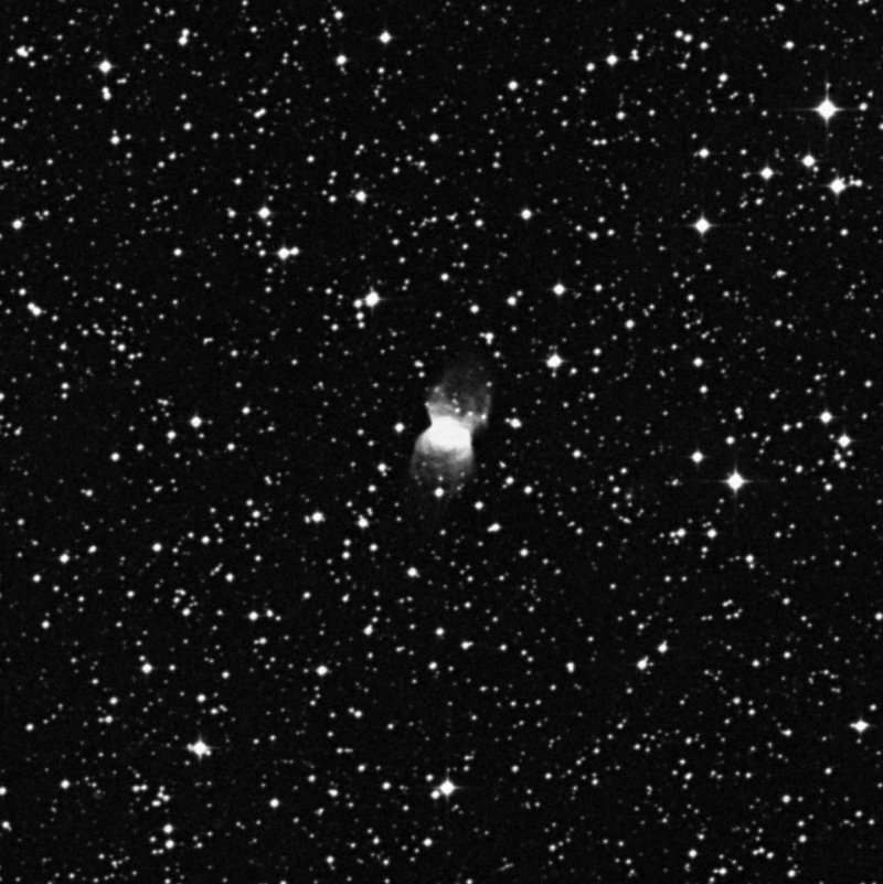 Nebulosa de la Mariposa de Arena - Zoom