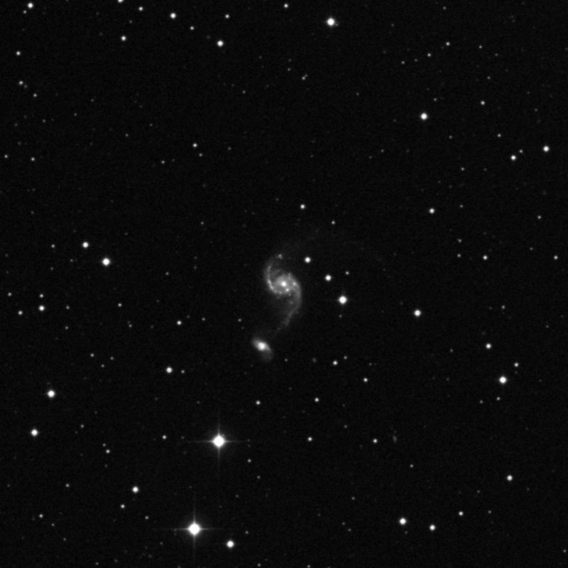 NGC 2535 - Zoom