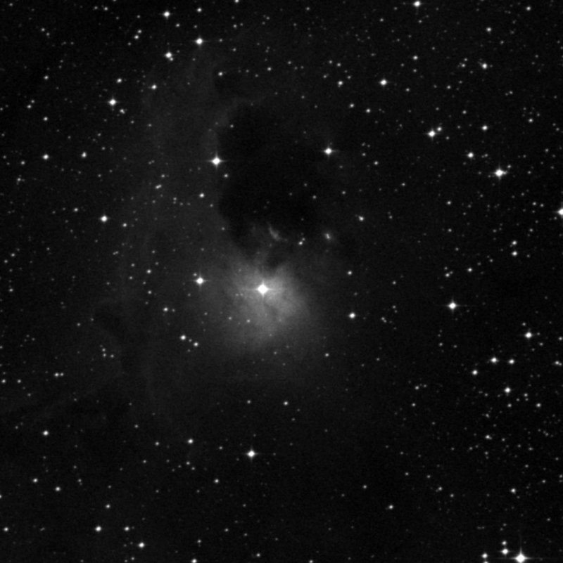 Nebulosa del Cometa Dorado - Zoom