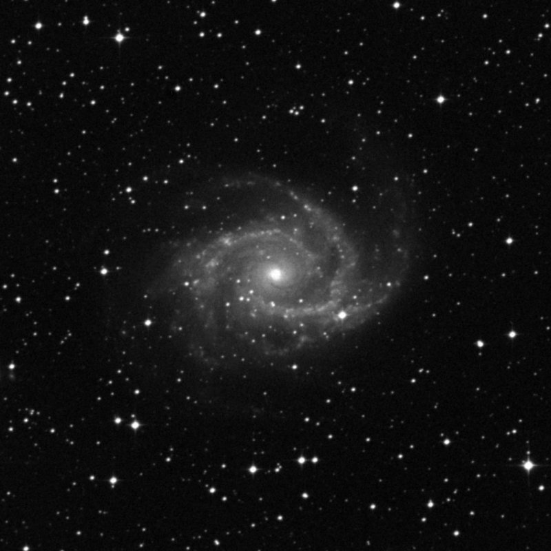 Galaxia del Molinillo del Sur - Zoom