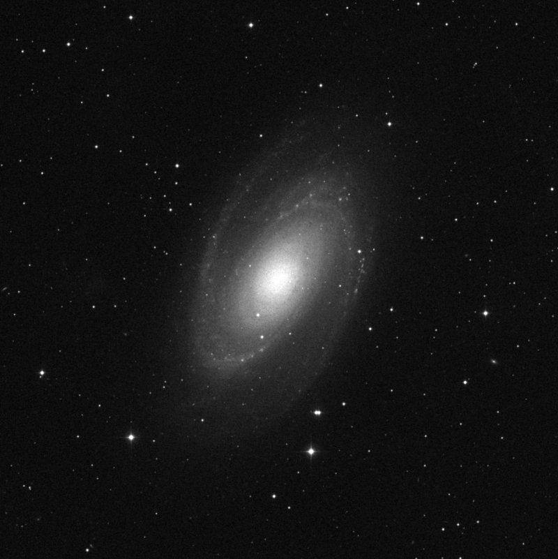 Galaxia de Bode - Zoom