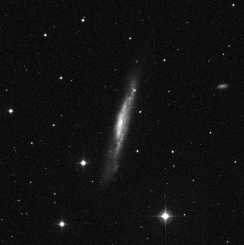 Galaxia de la Tabla de Surf - Zoom