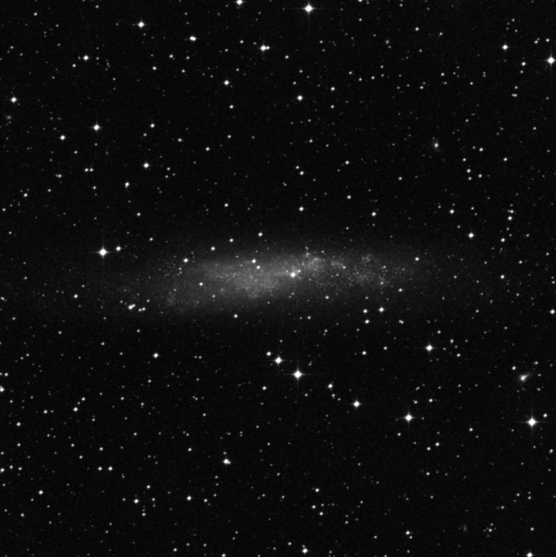 Galaxia Enana de la Hidra - Zoom
