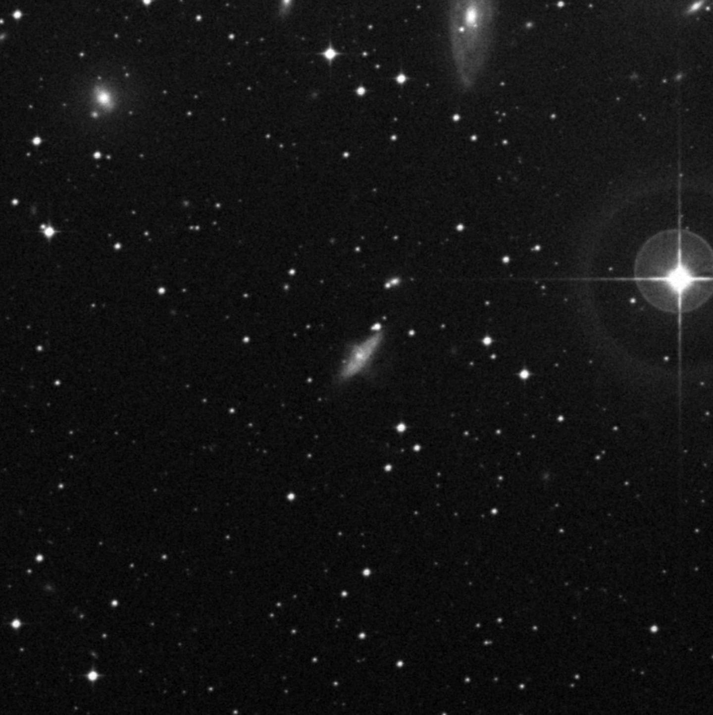 NGC 3314 - Galaxias Superpuestas