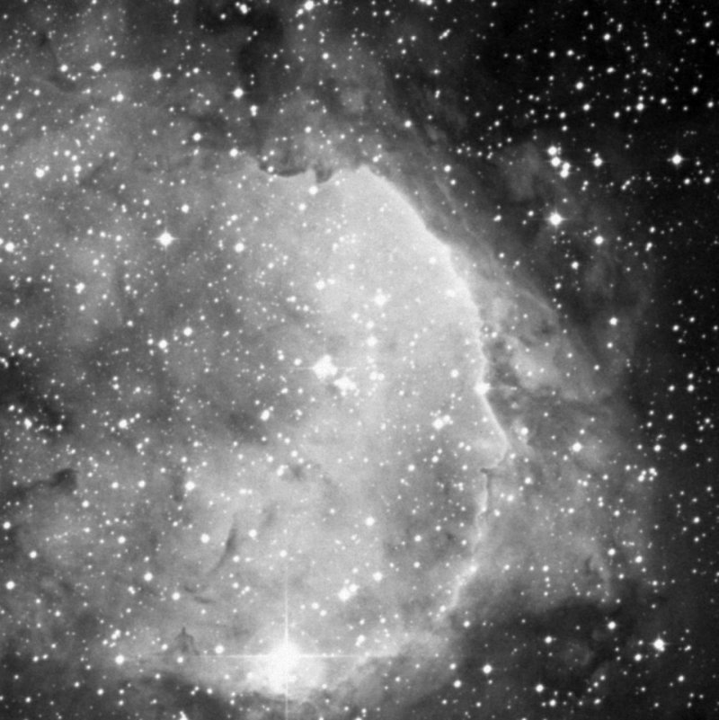 Nebulosa Gabriela Mistral - Zoom